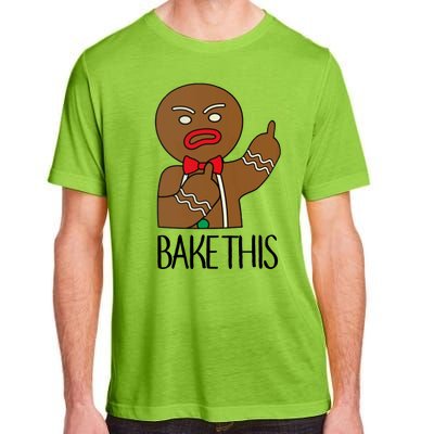 Bake This Gingerbread X-Mas Adult ChromaSoft Performance T-Shirt