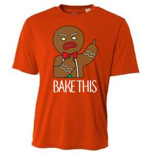 Bake This Gingerbread X-Mas Cooling Performance Crew T-Shirt