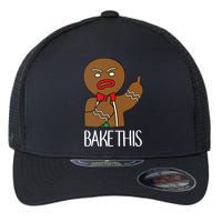 Bake This Gingerbread X-Mas Flexfit Unipanel Trucker Cap