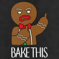 Bake This Gingerbread X-Mas Adult Drive Performance Visor