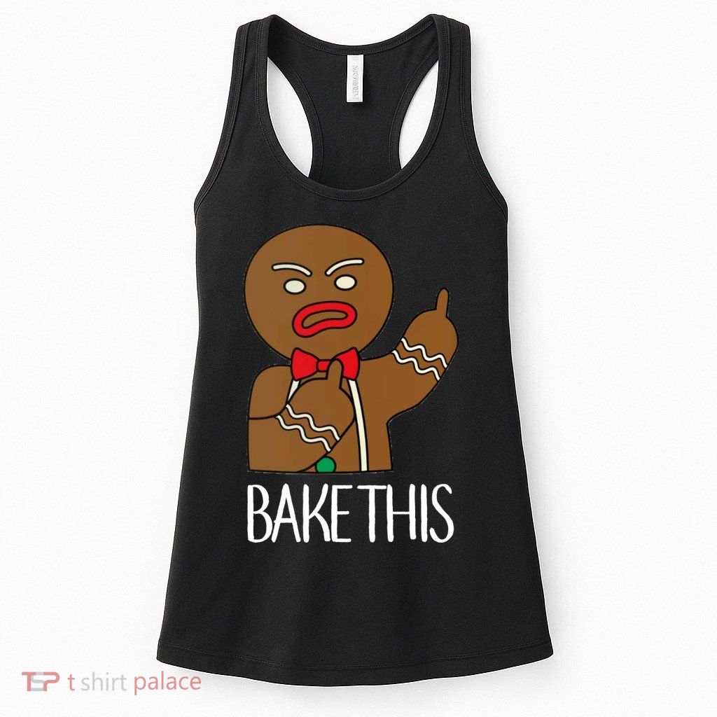 Bake This Gingerbread X-Mas Womens Tank Top