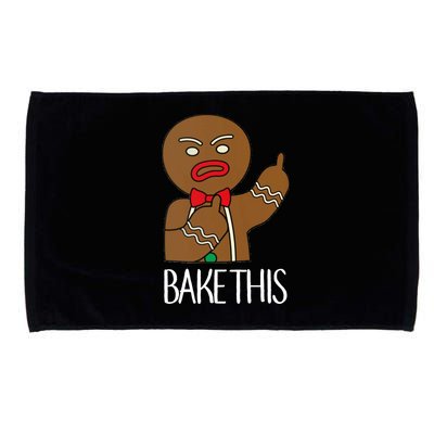 Bake This Gingerbread X-Mas Microfiber Hand Towel