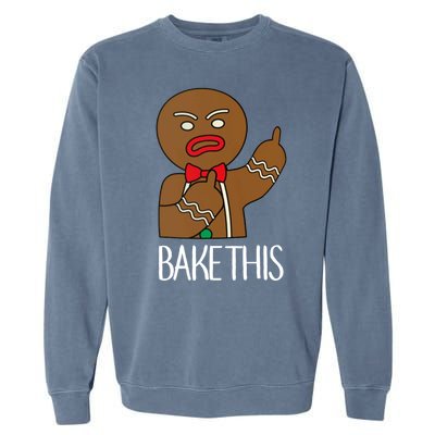 Bake This Gingerbread X-Mas Garment-Dyed Sweatshirt