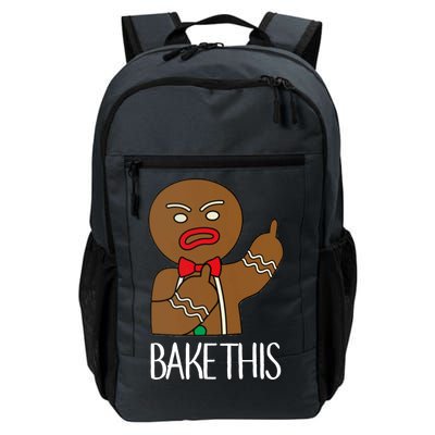 Bake This Gingerbread X-Mas Daily Commute Backpack