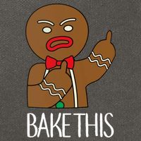 Bake This Gingerbread X-Mas Cotton Canvas Backpack