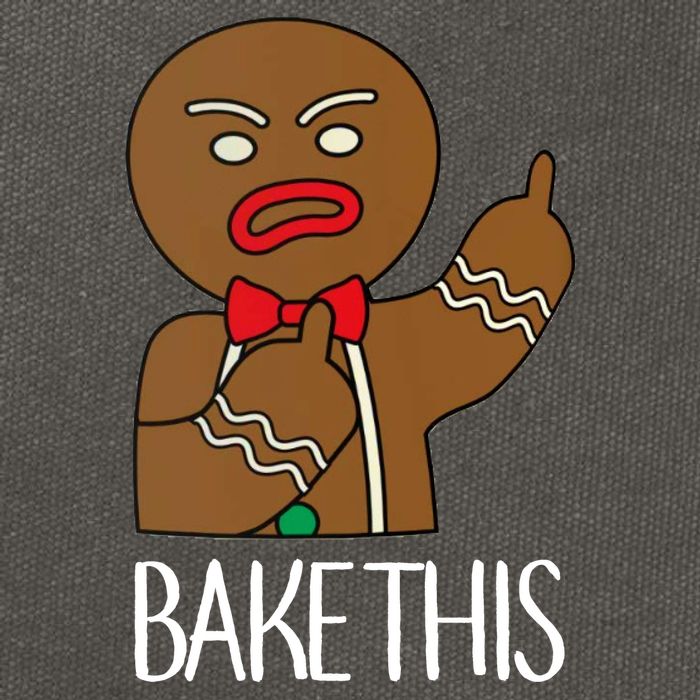 Bake This Gingerbread X-Mas Cotton Canvas Backpack