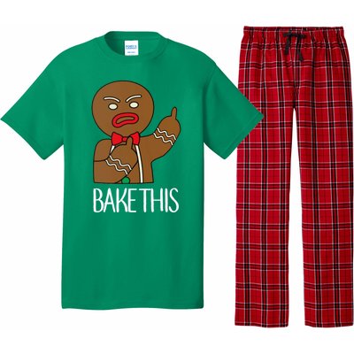 Bake This Gingerbread X-Mas Pajama Set