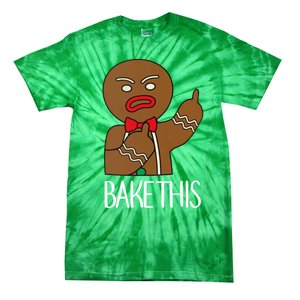 Bake This Gingerbread X-Mas Tie-Dye T-Shirt