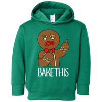 Bake This Gingerbread X-Mas Toddler Hoodie