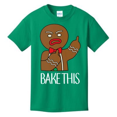 Bake This Gingerbread X-Mas Kids T-Shirt