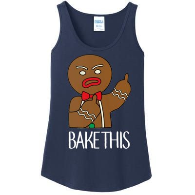 Bake This Gingerbread X-Mas Ladies Essential Tank