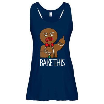 Bake This Gingerbread X-Mas Ladies Essential Flowy Tank