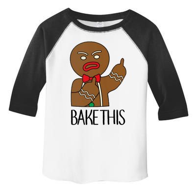 Bake This Gingerbread X-Mas Toddler Fine Jersey T-Shirt