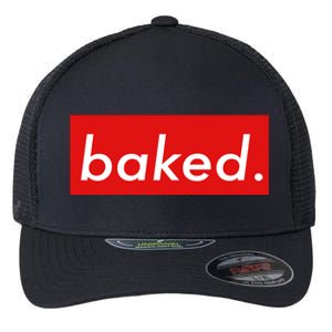 BAKED Designer Style Flexfit Unipanel Trucker Cap