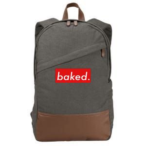 BAKED Designer Style Cotton Canvas Backpack