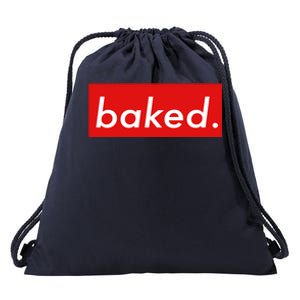 BAKED Designer Style Drawstring Bag