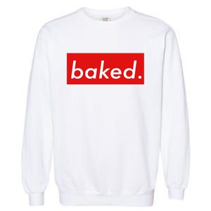 BAKED Designer Style Garment-Dyed Sweatshirt