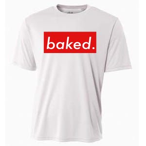 BAKED Designer Style Cooling Performance Crew T-Shirt