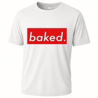 BAKED Designer Style Cooling Performance Crew T-Shirt
