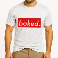 BAKED Designer Style Cooling Performance Crew T-Shirt