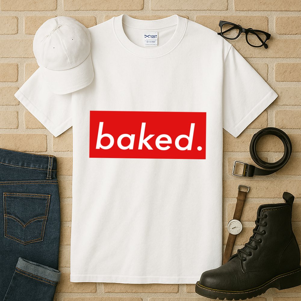 BAKED Designer Style Tall T-Shirt