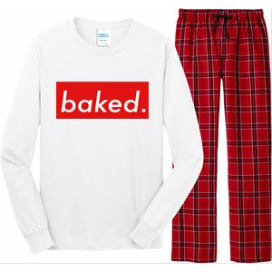 BAKED Designer Style Long Sleeve Pajama Set