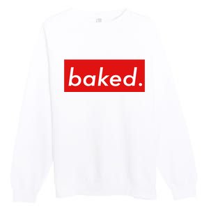 BAKED Designer Style Premium Crewneck Sweatshirt