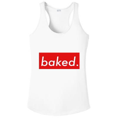 BAKED Designer Style Ladies PosiCharge Competitor Racerback Tank