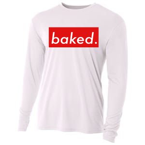 BAKED Designer Style Cooling Performance Long Sleeve Crew