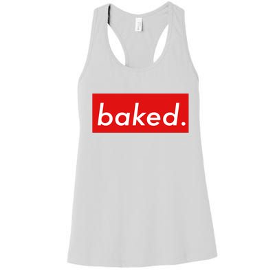 BAKED Designer Style Women's Racerback Tank