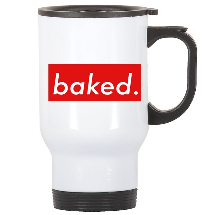 BAKED Designer Style Stainless Steel Travel Mug