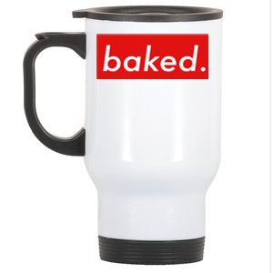 BAKED Designer Style Stainless Steel Travel Mug