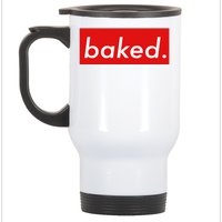 BAKED Designer Style Stainless Steel Travel Mug