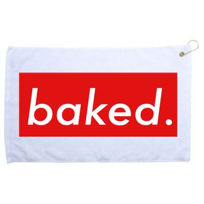 BAKED Designer Style Grommeted Golf Towel