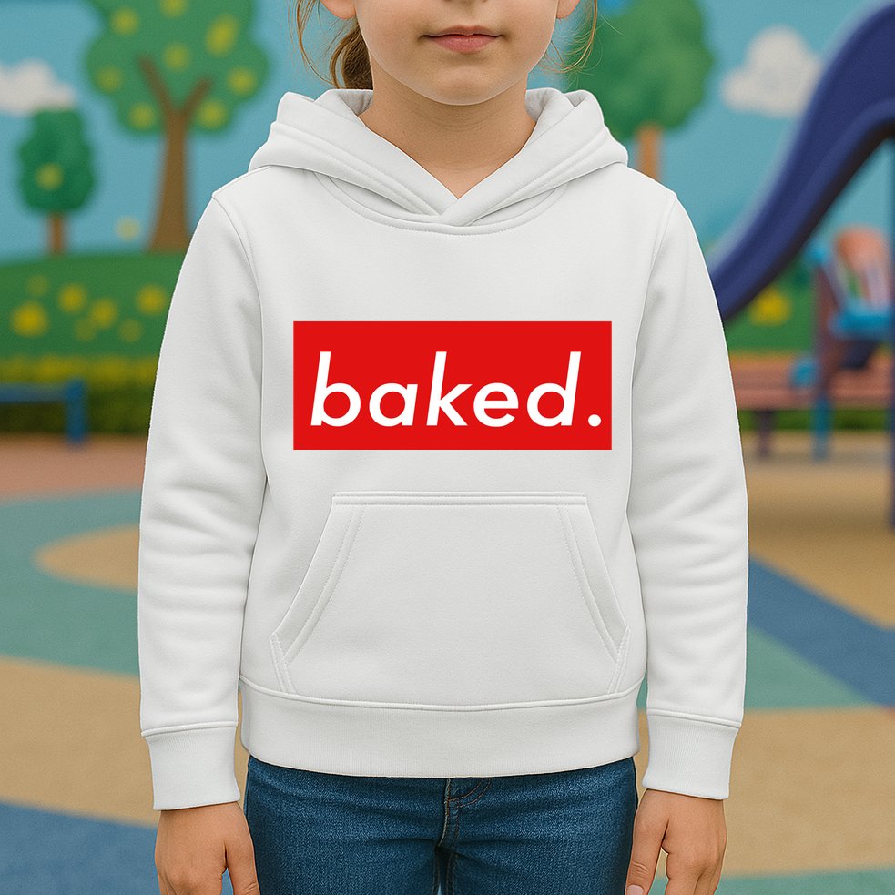 BAKED Designer Style Kids Hoodie