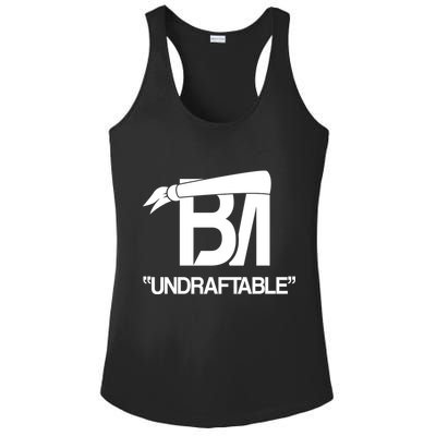 Baker Undraftable Cleveland Football Ladies PosiCharge Competitor Racerback Tank