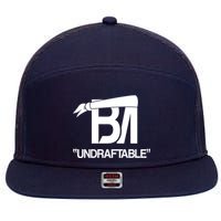 Baker Undraftable Cleveland Football 7 Panel Mesh Trucker Snapback Hat