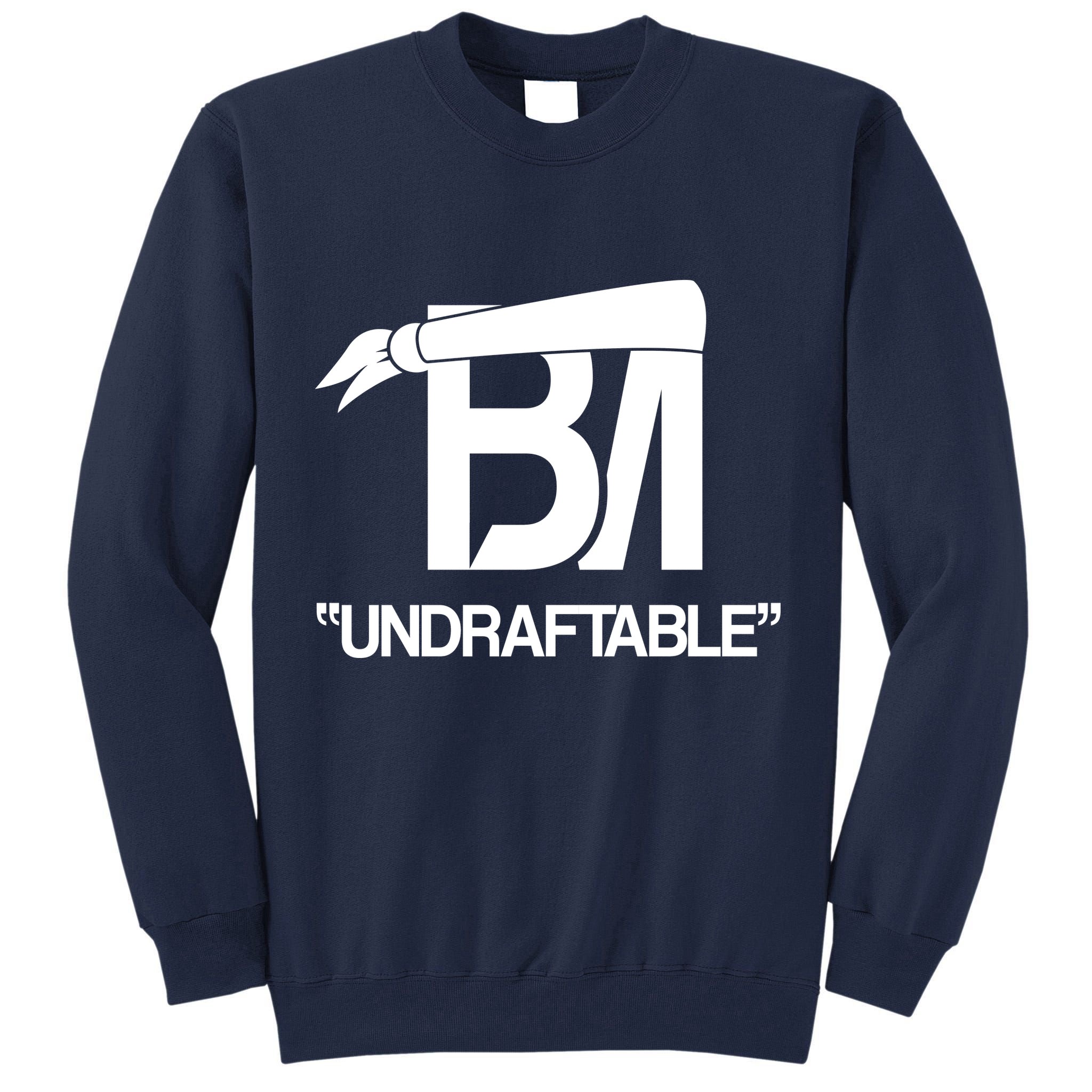 Baker Undraftable Cleveland Football Tall Sweatshirt