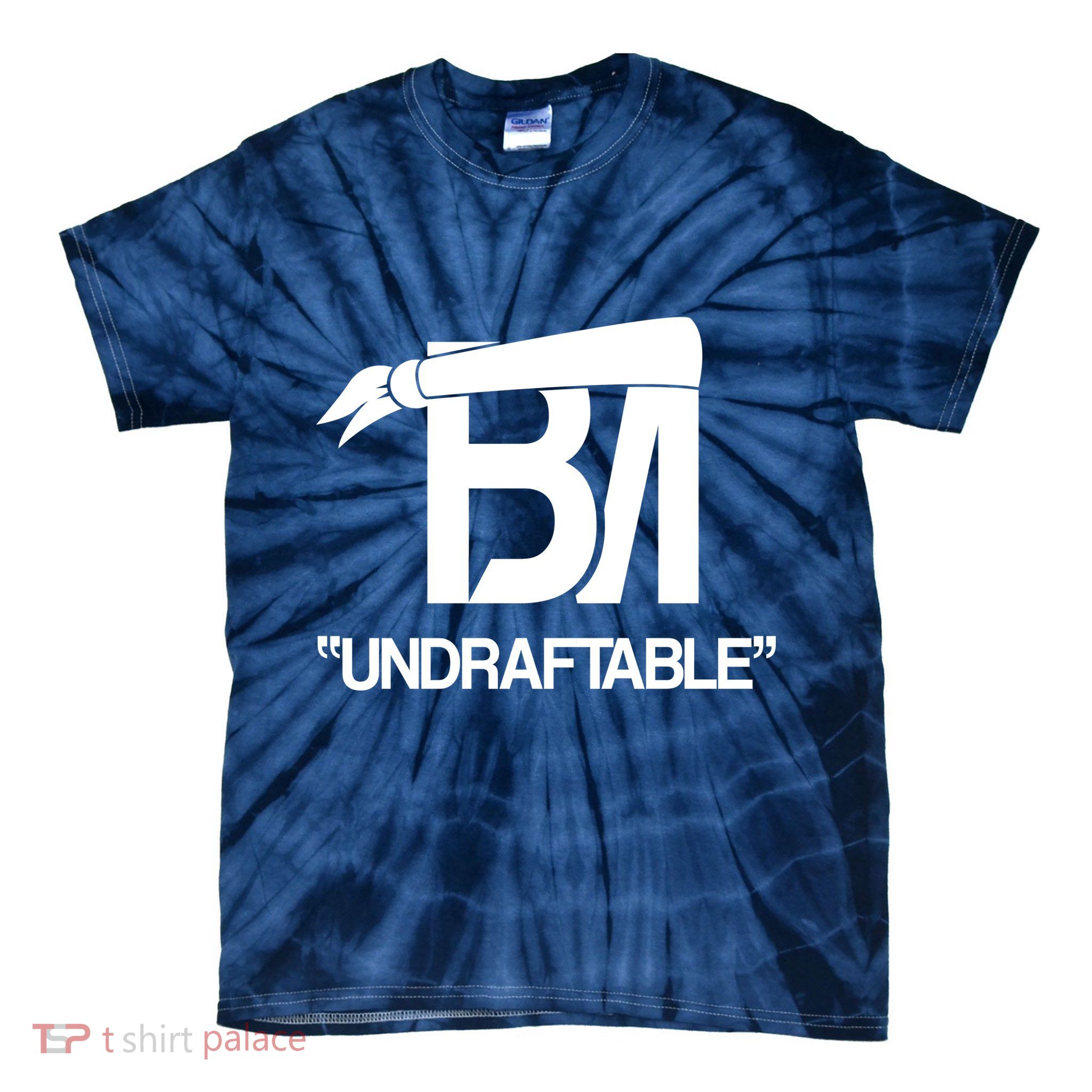 Baker Undraftable Cleveland Football Tie-Dye T-Shirt