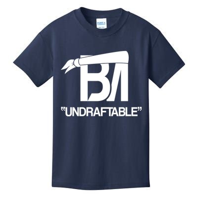 Baker Undraftable Cleveland Football Kids T-Shirt