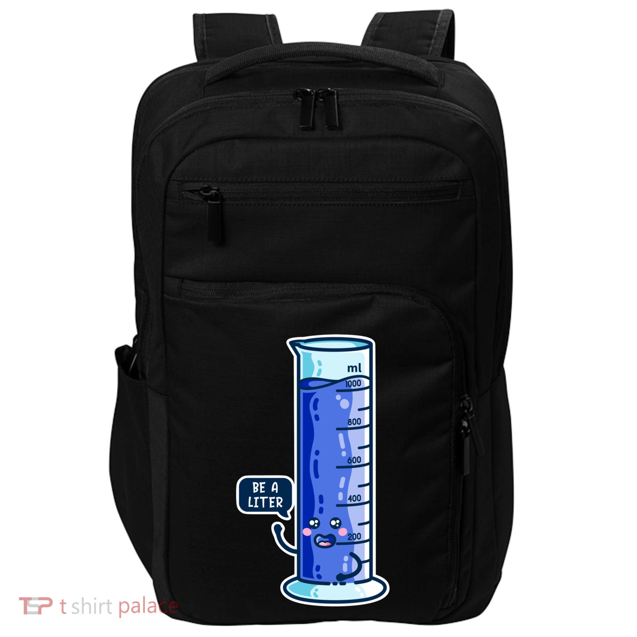 Be A Liter Graduated Cylinder Impact Tech Backpack