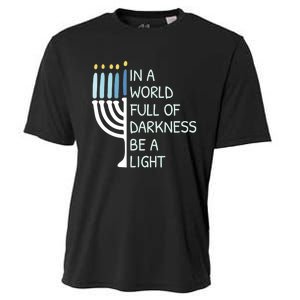 Be A Light Happy Hanukkah Cooling Performance Crew T-Shirt