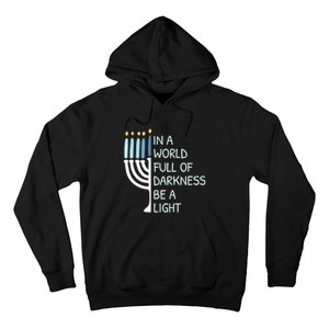 Be A Light Happy Hanukkah Hoodie