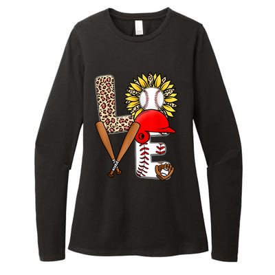 Baseball Apparel Love Baseball Womens CVC Long Sleeve Shirt