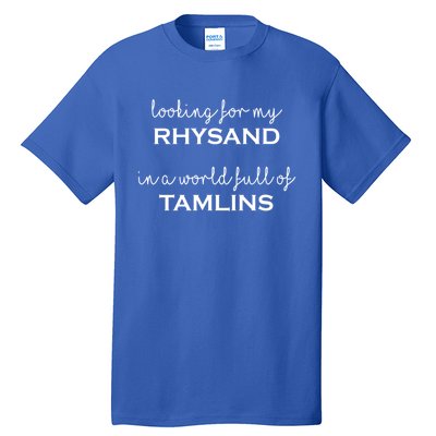 Bookworm Acomaf Looking For My Rhsyand For Book Nerds Cute Gift Tall T-Shirt