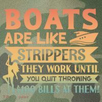 Boats Are Like Strippers They Work Until You Quit Throwing Legacy Tie Dye Trucker Hat