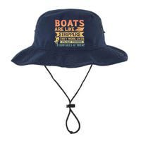 Boats Are Like Strippers They Work Until You Quit Throwing Bucket Hat