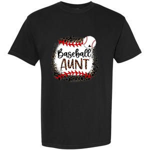 Baseball Aunt Leopard Baseball Aunt Garment-Dyed Heavyweight T-Shirt