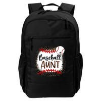 Baseball Aunt Leopard Baseball Aunt Backpack