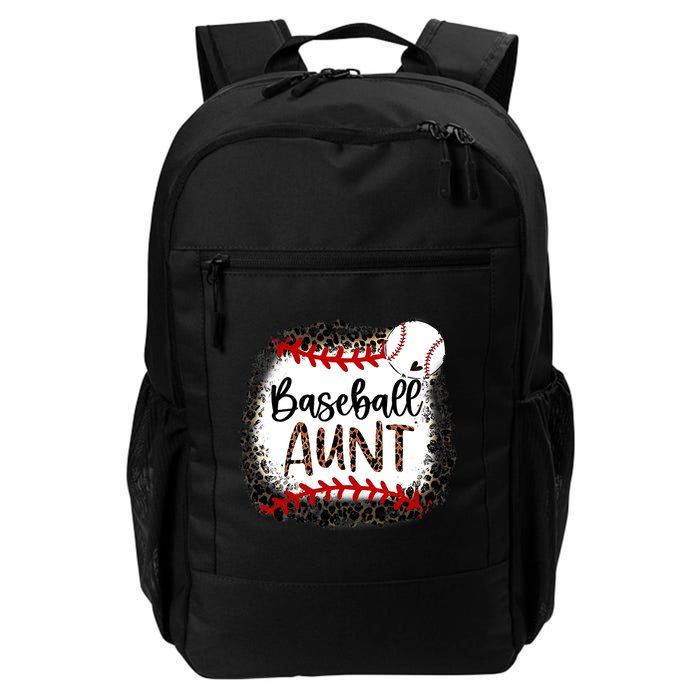 Baseball Aunt Leopard Baseball Aunt Backpack